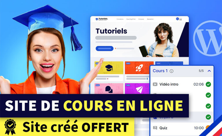 Création de votre propre site de formations en Ligne